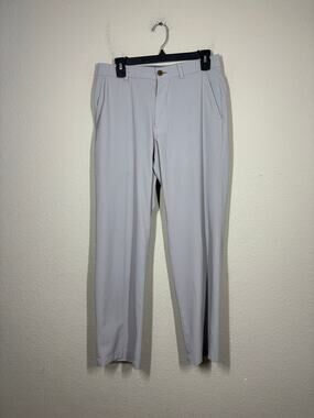Brooks Brothers Mens W30 L32 Dress Pants Slacks Gray Office Pocket Straight Leg